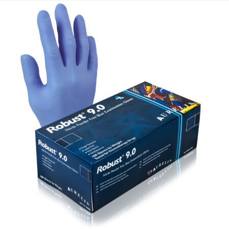 Aurelia® Robust 9.0 Premium Quality Nitrile. 9 Newtons, 5 Mil thickness & Type B Chemical (JKPT)