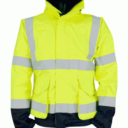 SPATTER: TWO TONE BOMBER JACKET