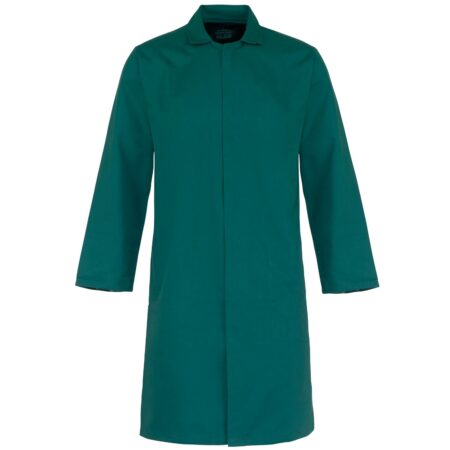 571G1 Supertouch Polycotton Food Coat Green