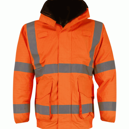 HYDRA MATRIX BOMBER JACKET ORANGE, ISO 20471: 2013+A1:2016 Class 3, RIS-3279-TOM Issue 2