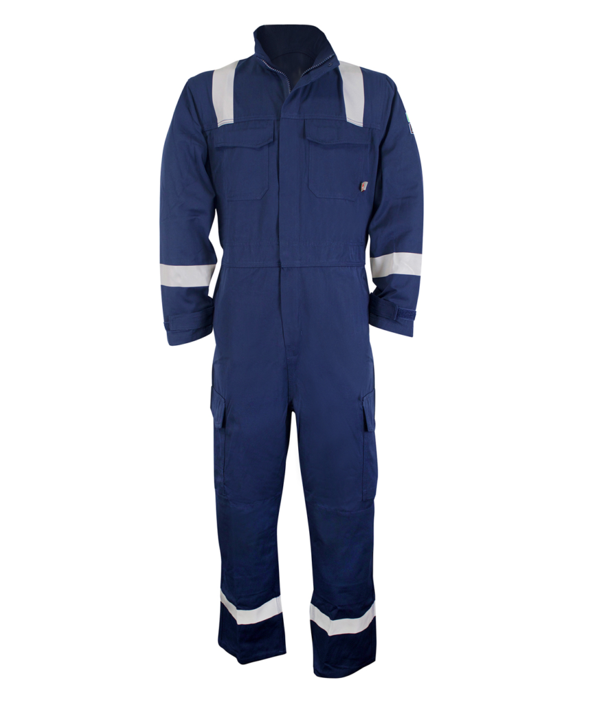 BRASS: INHERENT FR ARC COVERALL WITH FR - REG LEG, EN ISO 11612:2015 (A1 A2 B1 C1 F1) . EN ISO 11611:2015 (A1 A2 Class 1)