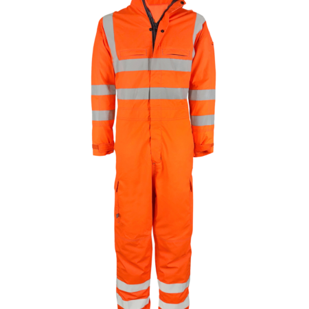 ARCUS Inherent  Mod-Acrylic Parvatex Coverall RIS-3279, EN ISO 11612:2015 (A1 B1 C1)  EN ISO 20471:2013+A1:2016 Class 3,