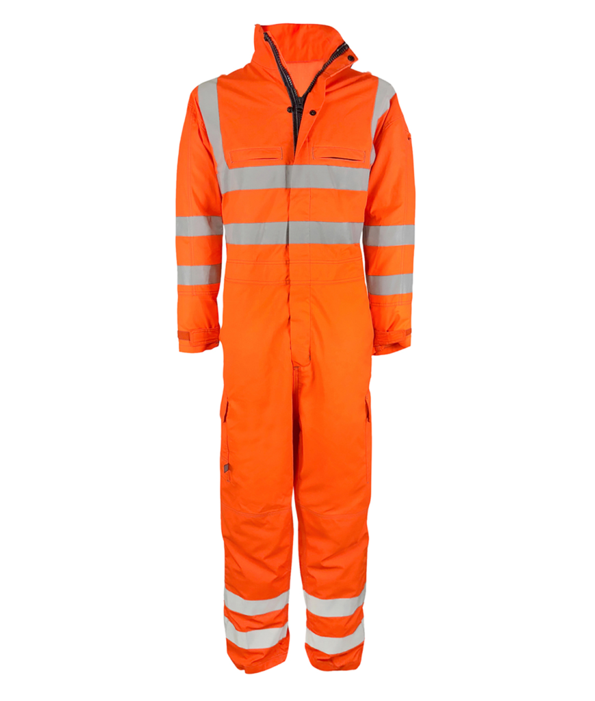ARCUS Inherent  Mod-Acrylic Parvatex Coverall RIS-3279, EN ISO 11612:2015 (A1 B1 C1)  EN ISO 20471:2013+A1:2016 Class 3,