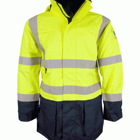 TWO TONE ¾ JACKET, ISO 20471: 2013+A1:2016 Class 3