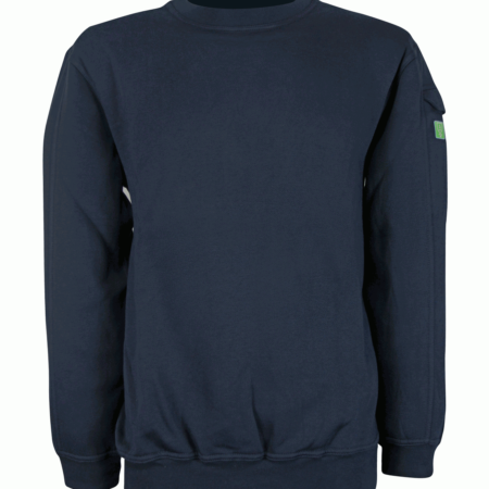 INHERENT FR ARC SWEATSHIRT, EN ISO 11612:2015 (A1 A2 B1 C1) , EN ISO 11611:2015 (A1 A2 Class 1)