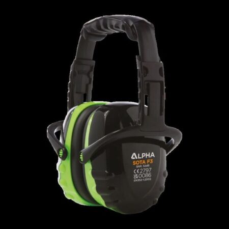 HME/ALP/SOTAF3 Alpha Solway SOTA F3 Overhead Folding Ear Muff SNR32 by Globus