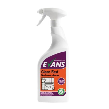 Evans Clean Fast Heavy Duty Washroom Cleaner ‑ 750ml (case of 6)