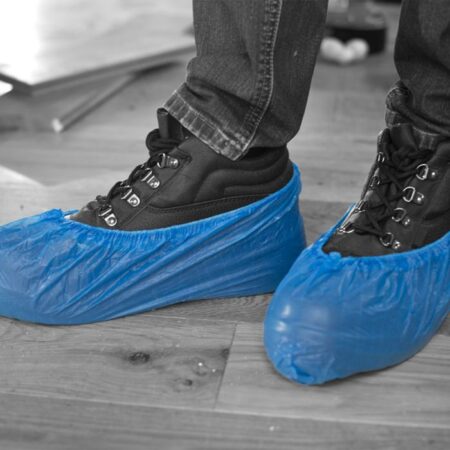 16610 Blue CPE Overshoes Box of 2000