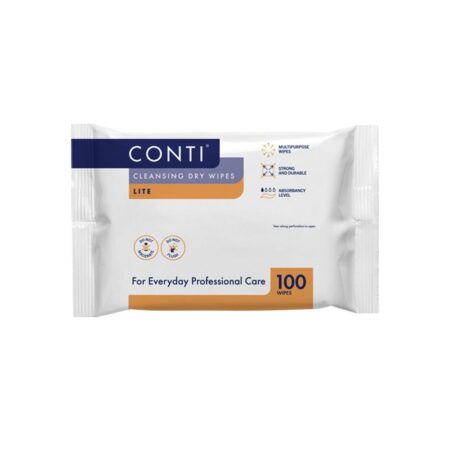 PH5010 Conti Lite Dry Patient Wipes Small (18 x 24cm)