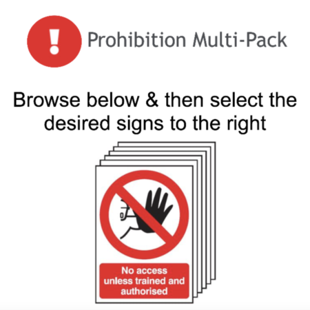 Page 20 Prohibition Multi Pack Adhesive