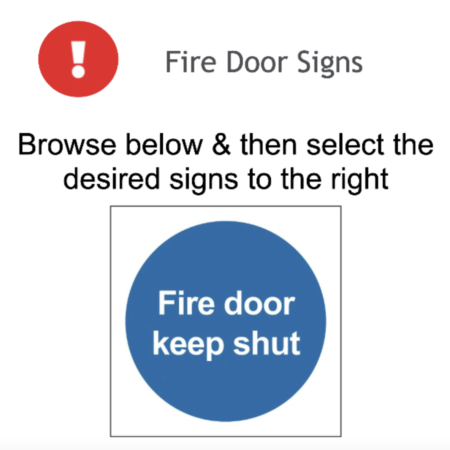 Page 22 Fire Door Signs Adhesive