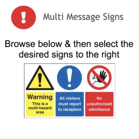 Page 41 Multi-Message Signs Adhesive