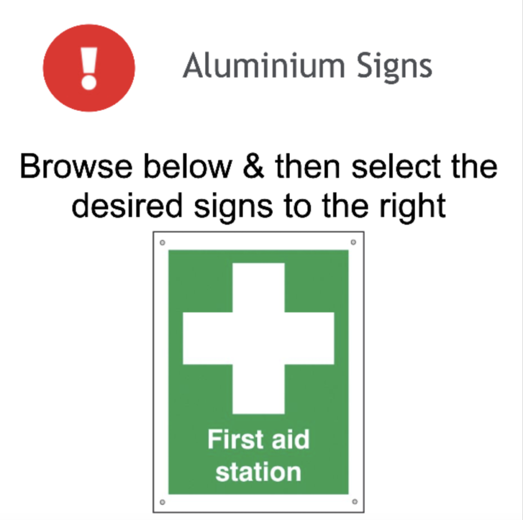 Page 58 Aluminium Signs