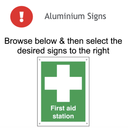 Page 58 Aluminium Signs