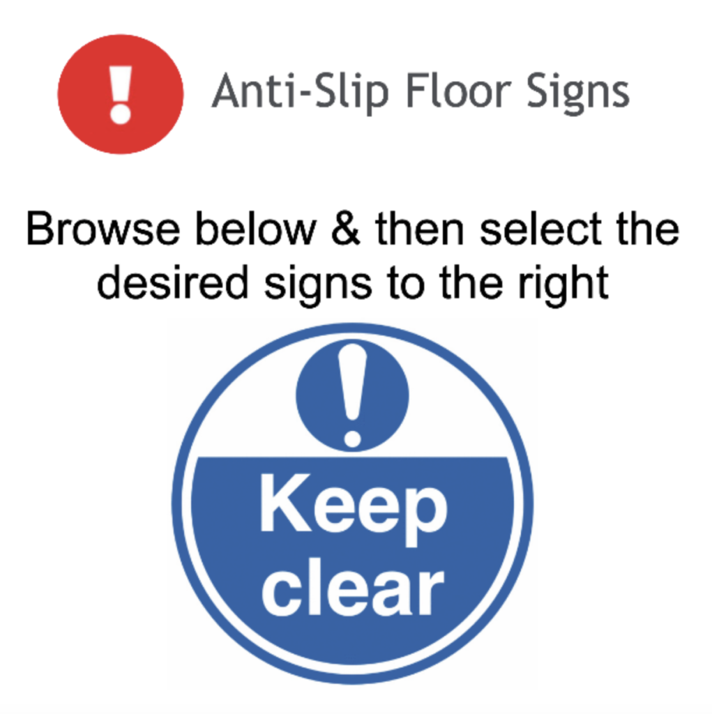 Page 61 Anti-Slip Floor Signs
