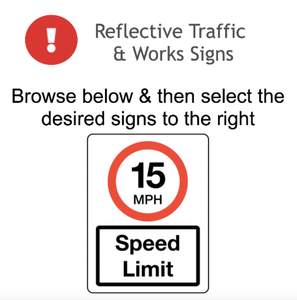 Page 67 Reflective Traffic & Works Safety Signs (Post Signs)