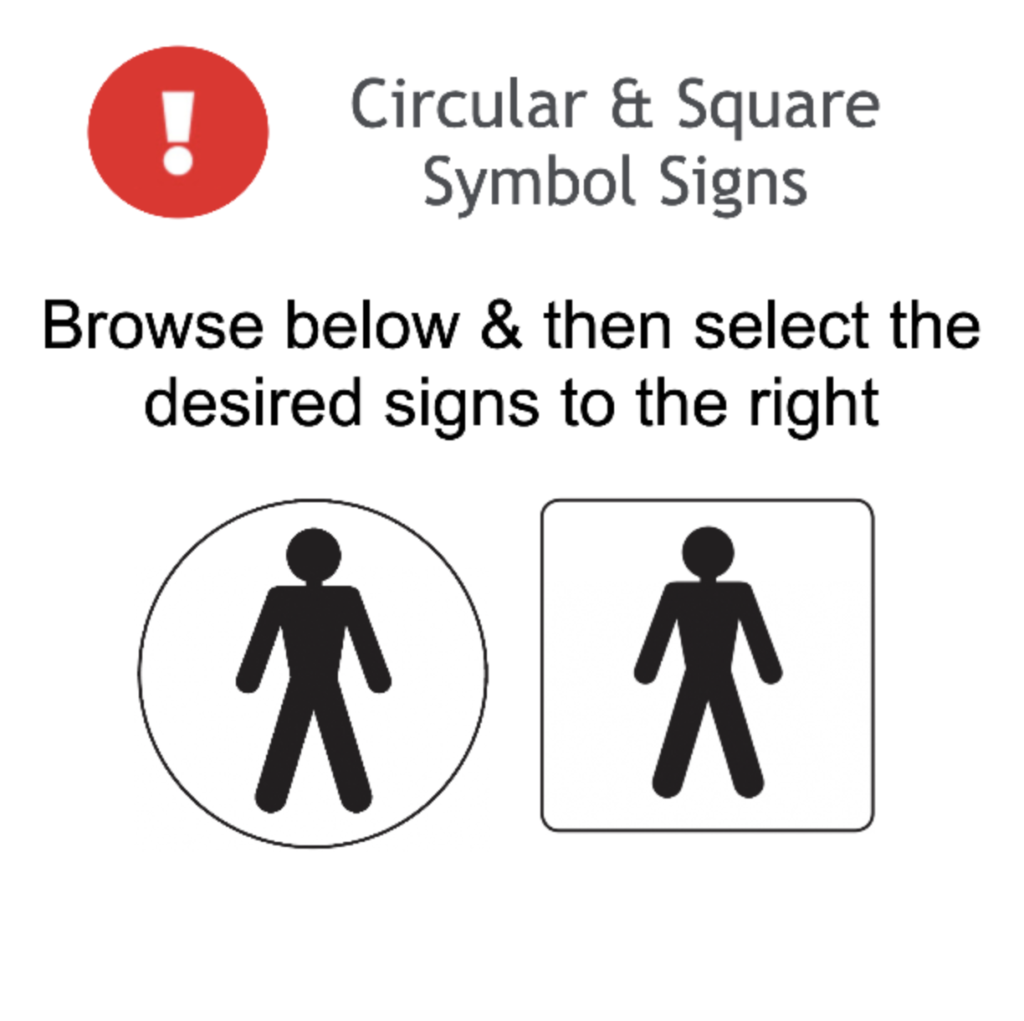 Page 72 Circular & Square Symbol Signs