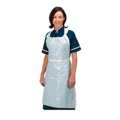 NM-100-PEAP - Apron Gauge :  11 μm, PE Disposable Aprons, Pack of 1000 (FLAT PACKED)