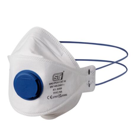 SPE-FP2V FFP2 Tri-Folded Moulded Mask Box 10