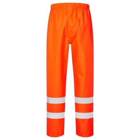 Supertouch Hi Vis Orange Overtrousers 300D Oxford PU fabric 18581