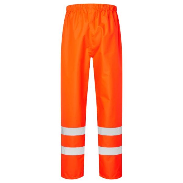 Supertouch Hi Vis Orange Overtrousers 300D Oxford PU fabric 18581