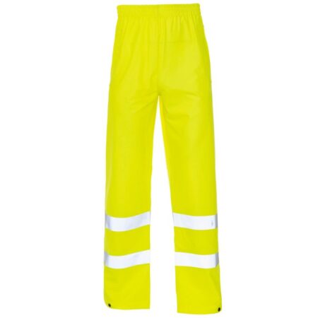 Stormflex® Yellow PU Trousers both breathability and water-resistant - Image 2