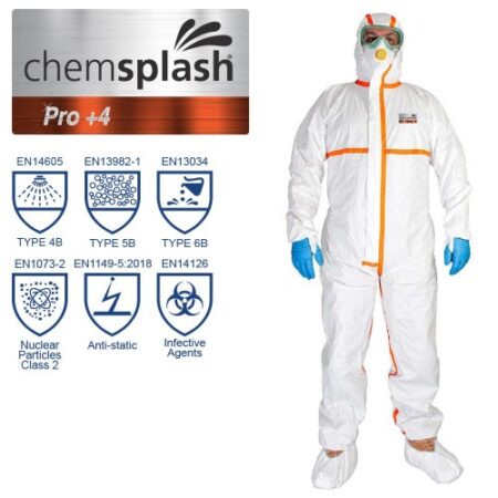 2597 Chemsplash Pro +4 MAX Coverall - Type 4B/5B/6B