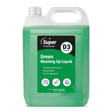 HY5482  Super Green Washing Up Liquid 5 Litre