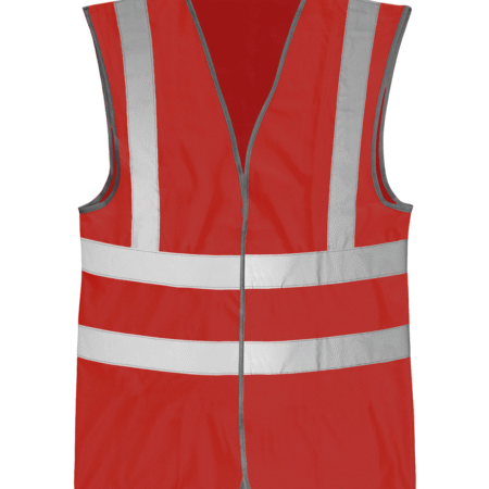 AVISO Red HVW03N ENHANCED CONSPICUITY WAISTCOAT