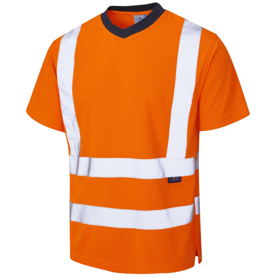 BRAUNTON LEO ECOVIZĀ® PERFORMANCE T-SHIRT CODE: T02-O-LEO