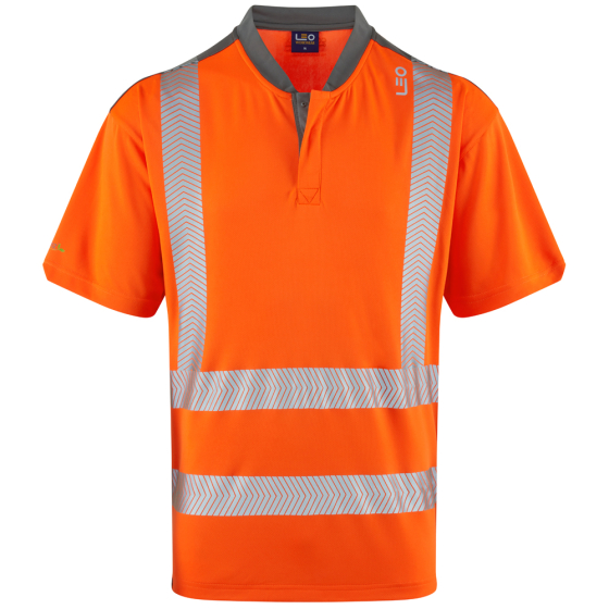 PUTSBOROUGH Leo EcoViz COOLMAX Climate Control T-Shirt Chevron Design Segmented Tape