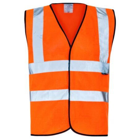 35281 – Supertouch Hi Vis Velcro Vest