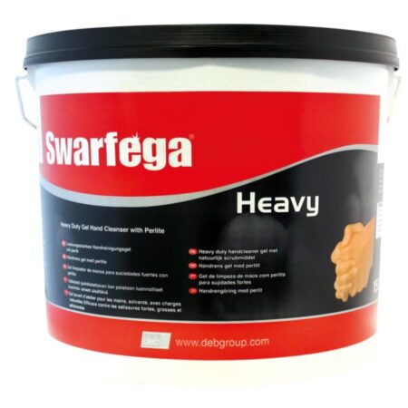 SHD125KG Swarfega® Heavy duty hand cleaner. 15L Pail, scrubbing agents with powerful surfactants to remove extremely heavy contamination.