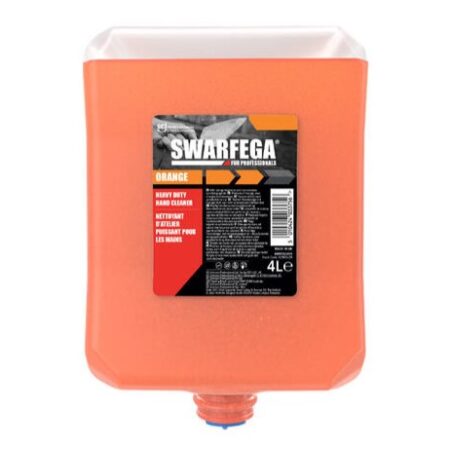 SORC4LTR | Swarfega® ORANGE Heavy Duty Hand Cleaner Cartridge 4L - Case of 4