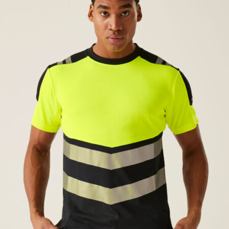 Regatta Hi-Vis X-Pro T-Shirt 55% Bamboo 45% Polyester  natural antibacterial properties