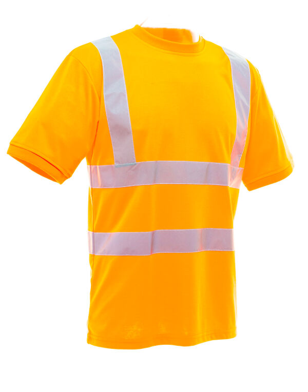 Yoko HVJ410 Hi-Vis Short Sleeve T-Shirt Choose Yellow or Orange