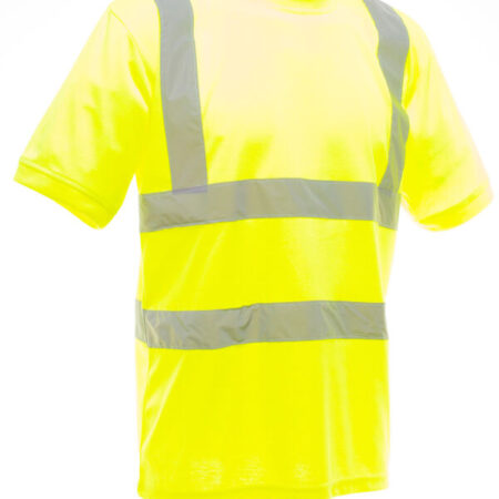 Yoko HVJ410 Hi-Vis Short Sleeve T-Shirt Choose Yellow or Orange - Image 3