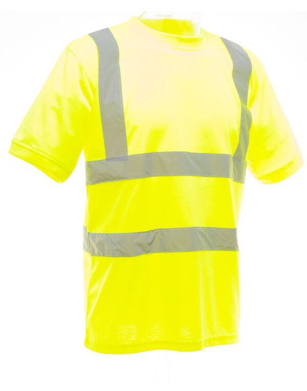 Yoko HVJ410 Hi-Vis Short Sleeve T-Shirt Choose Yellow or Orange