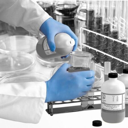 Polyco FN100 Finite Powder Free Nitrile Disposable Glove (Box 100) type B chemical resistance