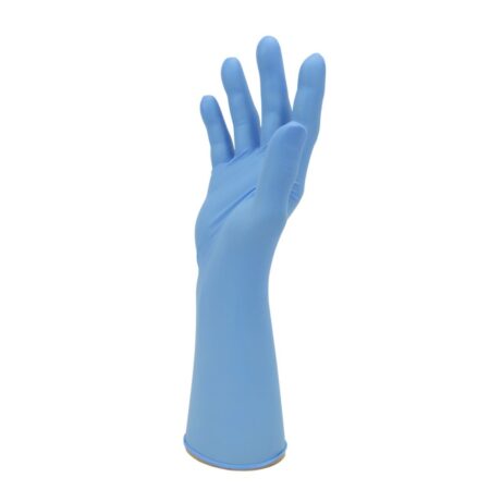 Nitrex Extra Length Long Cuff Blue Nitrile Powder Free Glove EGN08