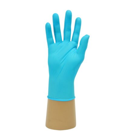 HandSafe GN70 Blue Hybrid Accelerator Free Powder Free Exam Glove