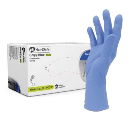HandSafe GN99 Nitrile superceded by Nutouch NU103 Blue Extra Strong 9N Nitrile