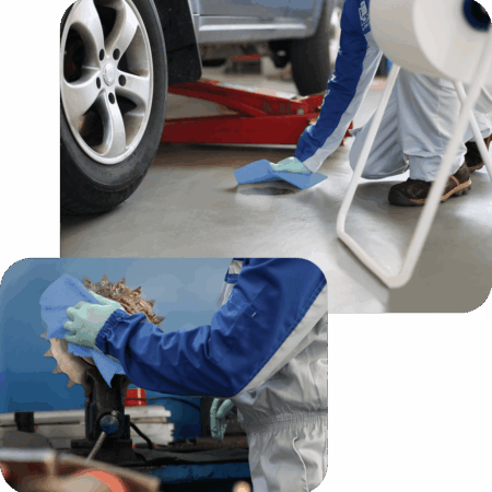 Texicell Power Blue 400  Multipurpose Cloths. Centre pull Airlaid Wipes - Image 2