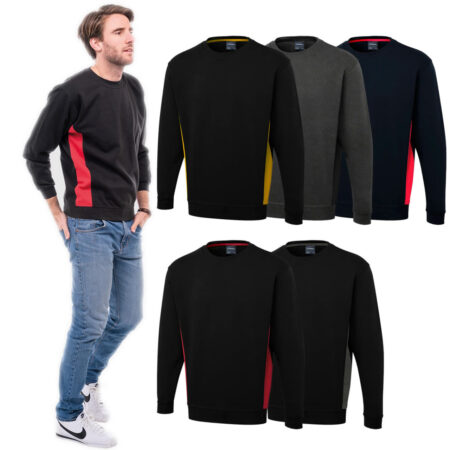 UC217 – Two Tone Crew New Sweatshirt