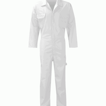 COVERALL: STUD FRONT PC205BS Colour: Navy, Royal, White, Orange, Spruce, Black - Image 5