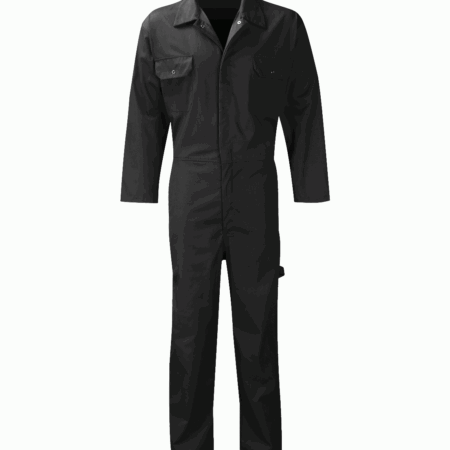 COVERALL: STUD FRONT PC205BS Colour: Navy, Royal, White, Orange, Spruce, Black - Image 6