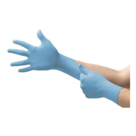 Ansell Versatouch 92-200 Light-duty hand protection for food handling in a light blue colour