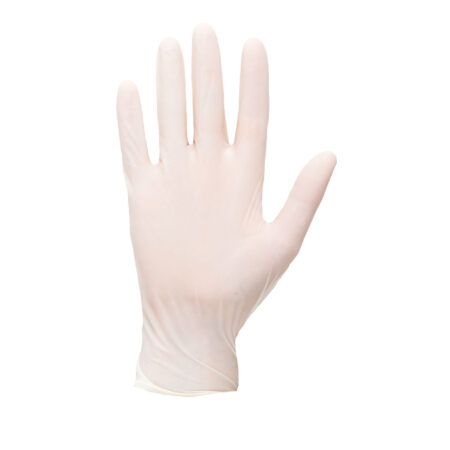 A910 – Powdered Latex Disposable Glove (Pk100) White