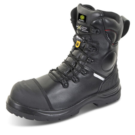 CF67BL - Beeswift Trencher Plus Side Zip Boot Black