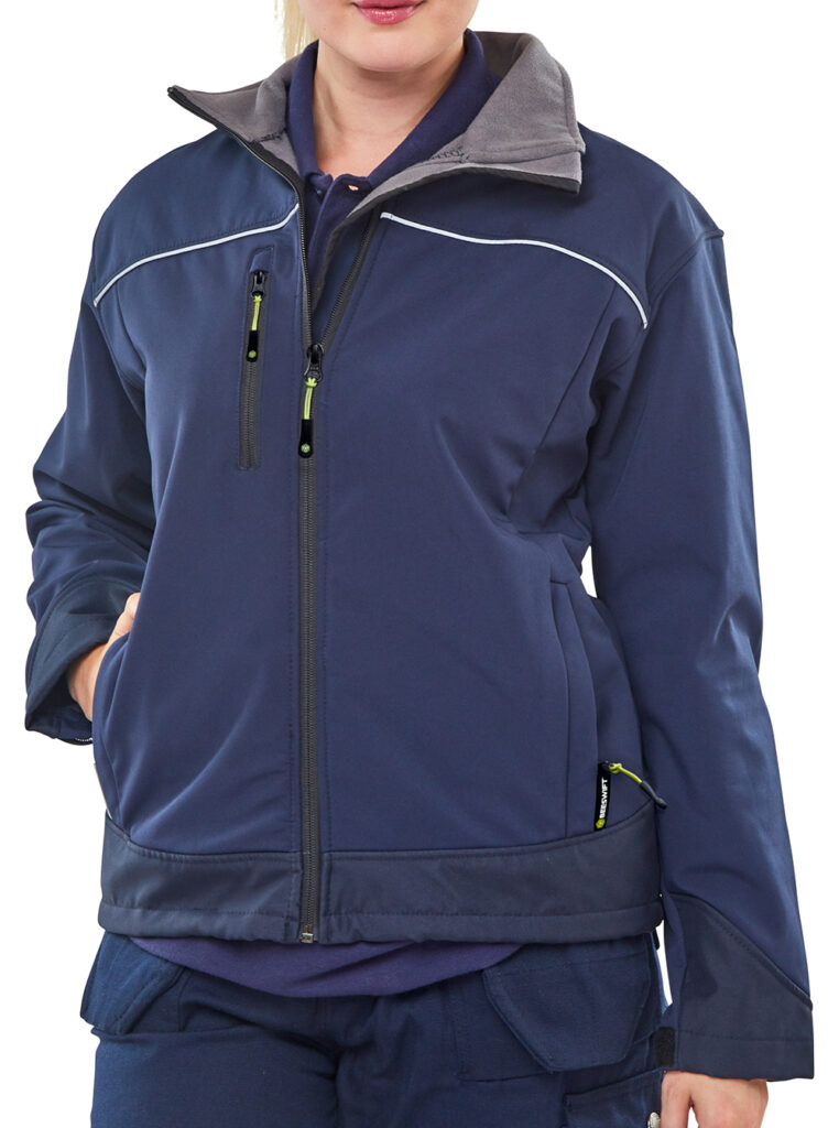 Beeswift Ladies Soft Shell Jacket Black